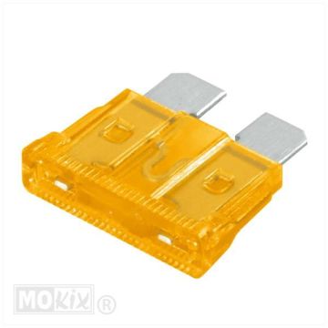 Plug fuses 19.1x5.1 5 amps 50 pieces Bulba