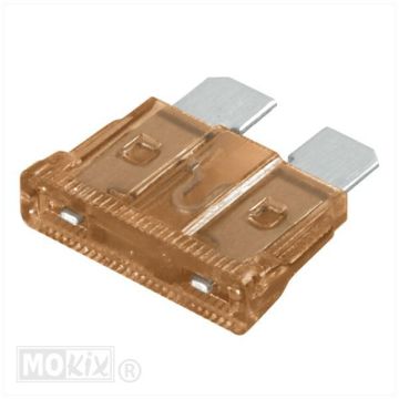 Plug fuses 19.1x5.1 7.5 amps 50 pieces Bulba