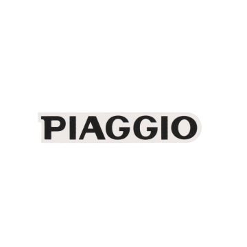 Sticker Piaggio word [Piaggio] front screen zip2006 4-stroke original CM000402000N