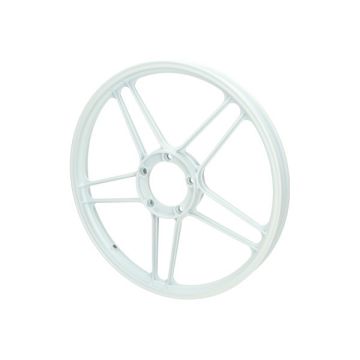 wheel star maxi 17 inch white front/rear
