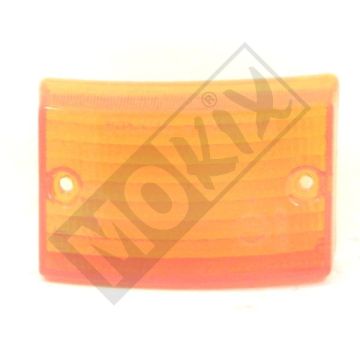 Flashing light lens Vespa PK50XL <-1985 orange left front