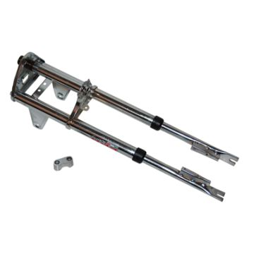 Front fork Puch Maxi chrome ebr