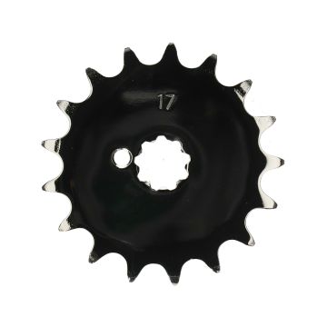front chain wheel maxi/puch 17t chrome DMP