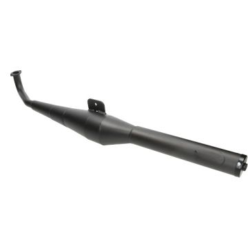 Complete race exhaust (made in EU) evo-1 Puch Maxi black Bullet