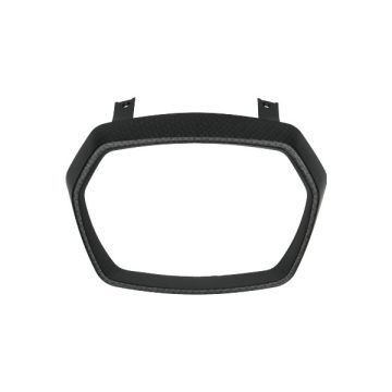 Headlight rim Vespa Sprint matt carbon DMP