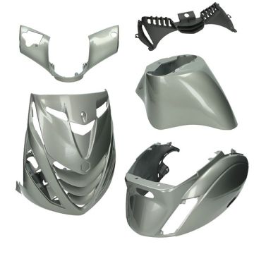 Body / fairing kit SP look Piaggio Zip Porsche anthracite agate DMP 5 pcs
