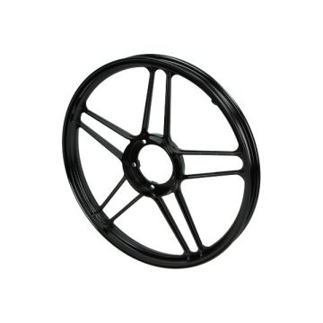 wheel star Puch Maxi 17 inch black gloss front/rear