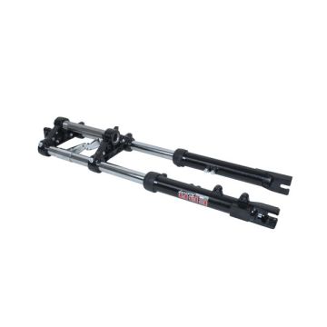 front fork aluminium hydraulic short maxi black ebr 445