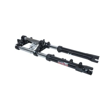 front fork aluminium hydraulic long maxi black ebr 540