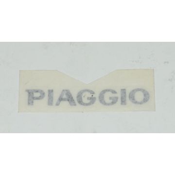 sticker piaggio front screen fly/zip2000sp black piag orig 574399000n