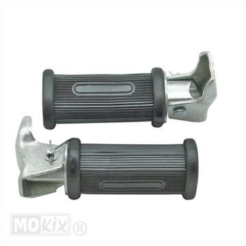 Duo Universal Supports Low Black Oval Set