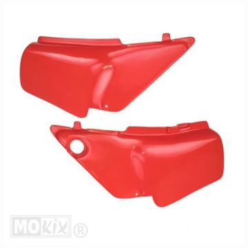 Honda MT long Paris Dakar red Supertec side covers