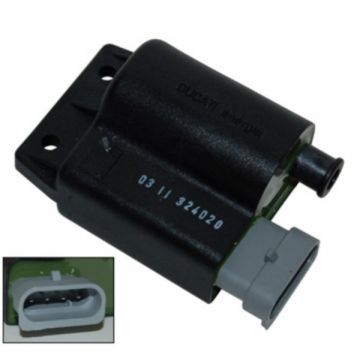 Ignition coil/ CDI unlimited Piaggio/Vespa 50 4-stroke 2V Ducati/original