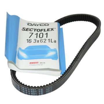 v-belt Vespa/ Piaggio pk50 (for both old and new types) 16.3x621 dayco/pirelli 7101