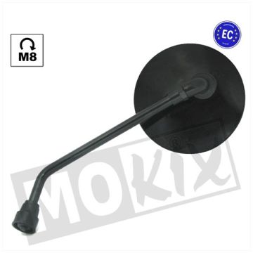 MIRROR CHI CLASSIC LX GLOSS BLACK LEFT/RIGHT CE