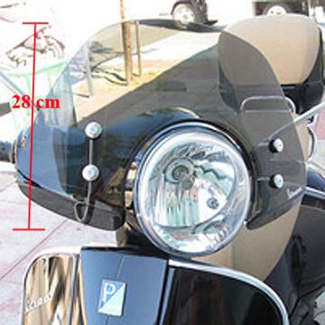 Windshield small / sport smoke Vespa GTS 125-250-300  <-10-2022 original