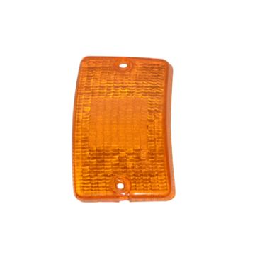 Flashing light lens Vespa PK50 original orange left front