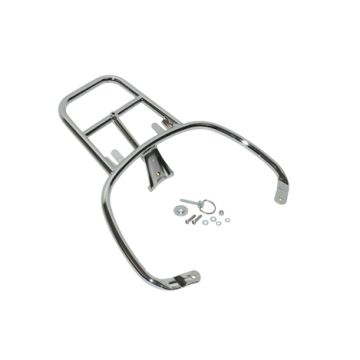 Rear carrier Vespa Primavera/Sprint chrome original 1B000815