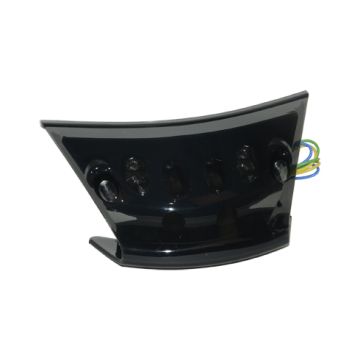 Taillight led Piaggio Zip 2000-> black/ smoke DMP