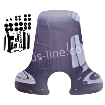 Windshield high smoke SYM Fiddle 4