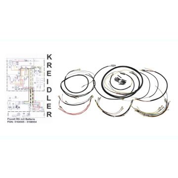 wiring harness model with flashing light kreidler rs