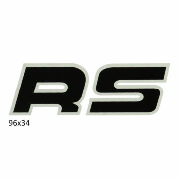 Sticker Kreidler rs black/white