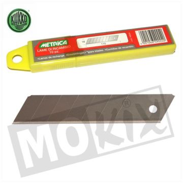 CUTTER BLADES (L2174) MEDIUM 18mm (10)