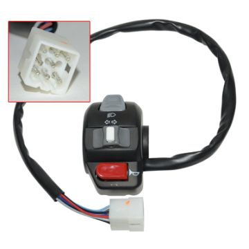 Handlebar switch Aprilia Scarabeo / SR new type left domino