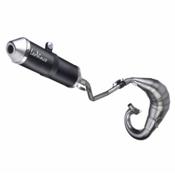 aprilia 50 rs4 leovinci x-fight black edition exhaust