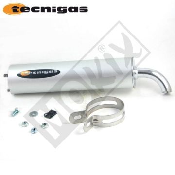 Rear muffler Technigas next aluminum
