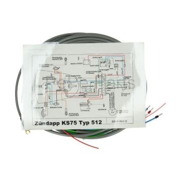 wiring harness ks75 grey 512