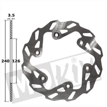 Front brake disc Kymco Super 8 IGM