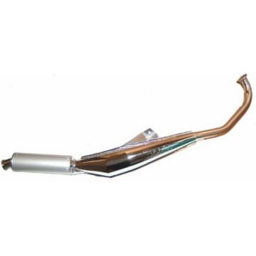 Exhaust Tomos Funtastic/Revival TS/StreetMate/Youngstern-TS chrome/aluminum Tecno