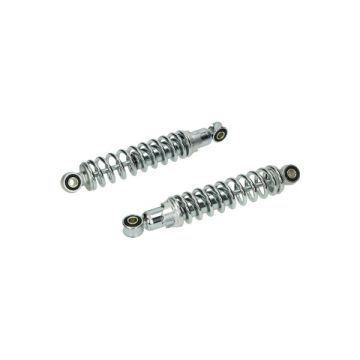 shock absorber set Vespa Citta, Puch Maxi, Tomos universal 240mm chrome