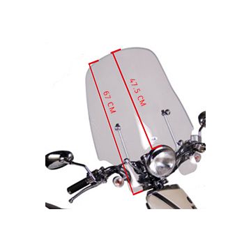 Windshield high clear SYM Allo / Cello original
