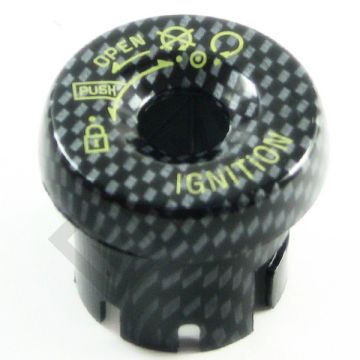 Ignition lock ring Yamaha Aerox/Neo's carbon