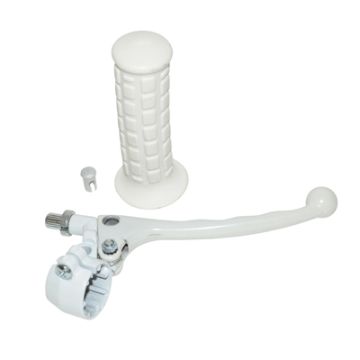Brake lever Tomos A3/A35 white left