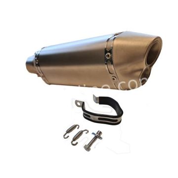 Exhaust China GY6 4-stroke E4 / E5 Titanium Aplus