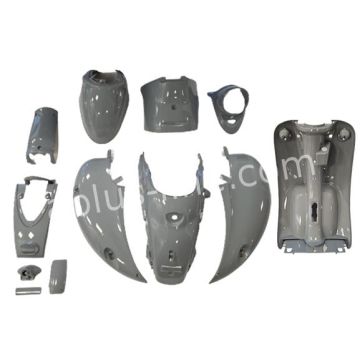 Body / fairing kit China Pico / AGM New Flash / BTC Classic / China nardo grey 12 pcs