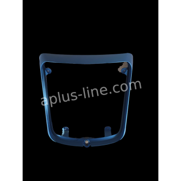 Tail lightrim matt black A-plus fits the Vespa GTS