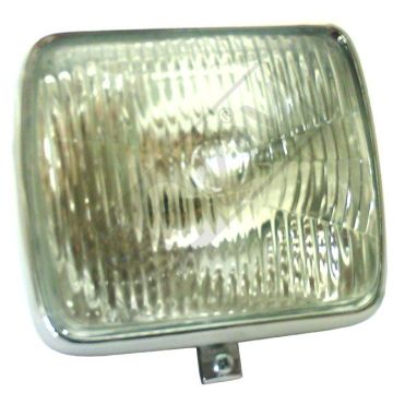 Headlight universal chrome Kreidler/Zundapp BA20 12V 35/35 18cm Guia