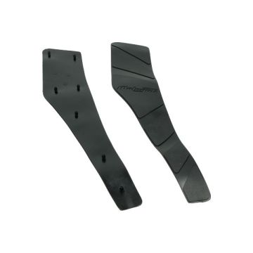 Footboard mat set Malaguti F12 grey original 06401307