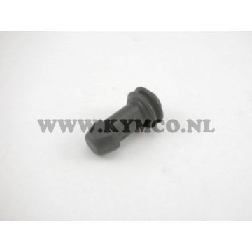 Caliper guide rubber