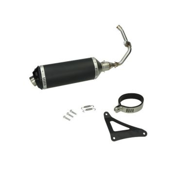 Exhaust EVO-1 Vespa Primavera/ Sprint/Piaggio Zip 4-stroke euro 5 black Power1