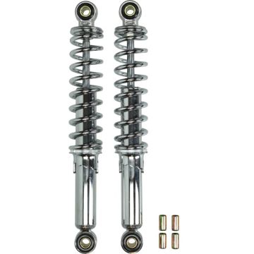 Citta/Maxi/Tomos 320mm chrome Fast-arrow shock absorber set