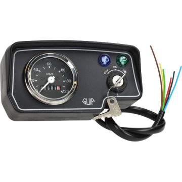 Speedometer clock/cockpit set 120km/h Puch Maxi Guia