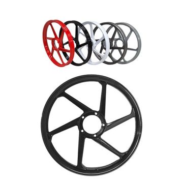 Wheel aluminum sport-1 Puch Maxi 17 inch gloss black Fast-Arrow