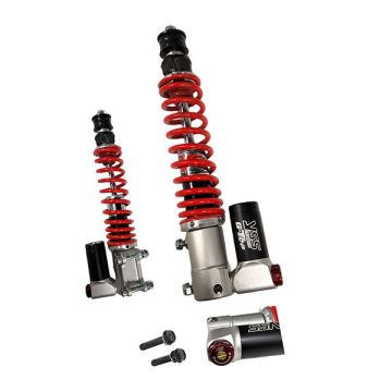 Front shock absorber with gas tank GTS300 2023-> black/red YSS