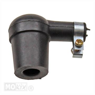 Spark plug cap silicone black