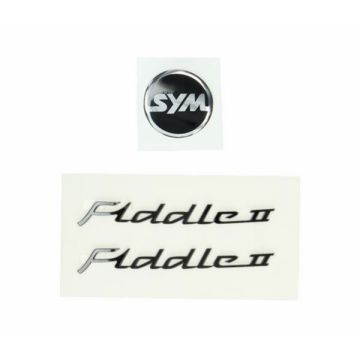 Stickerset Sym Fiddle 2 black
